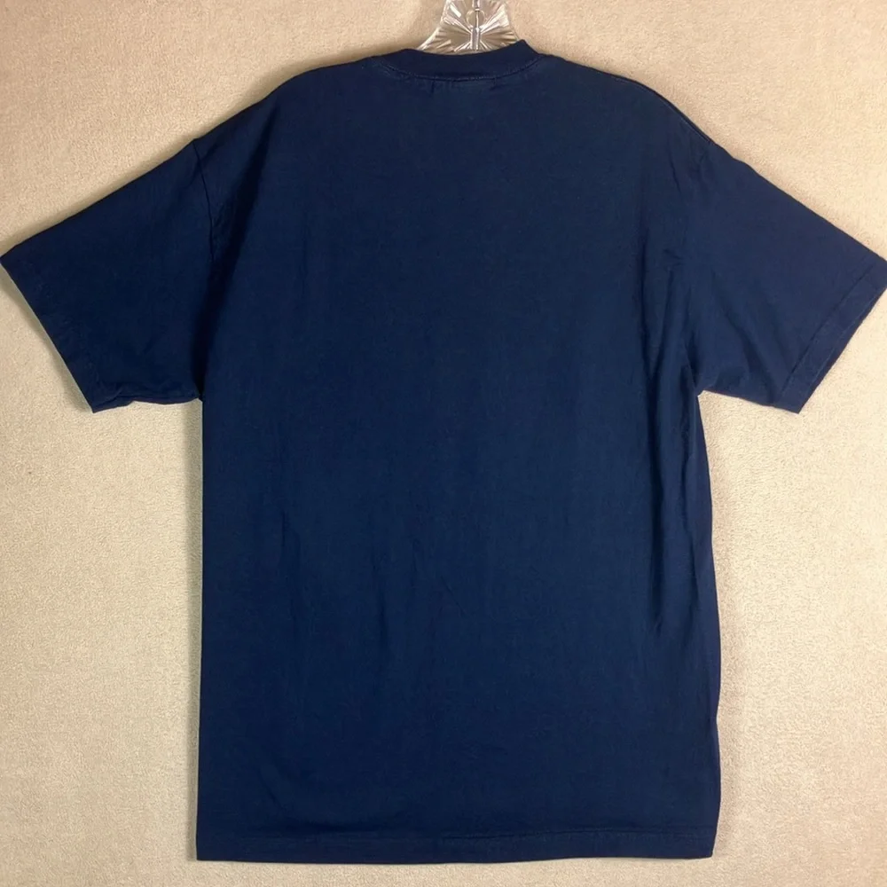 VTG Y2K Nike‎ “Go Like Hell” Flaming Center Swoosh Logo T Shirt Men’s size L